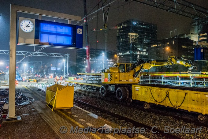 Mediaterplaatse werk A10 loopt uit Amsterdam 02112019 Image00006