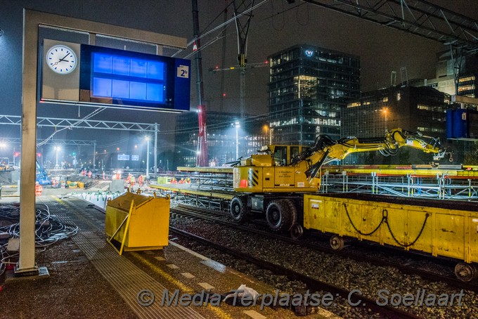 Mediaterplaatse werk A10 loopt uit Amsterdam 02112019 Image00006