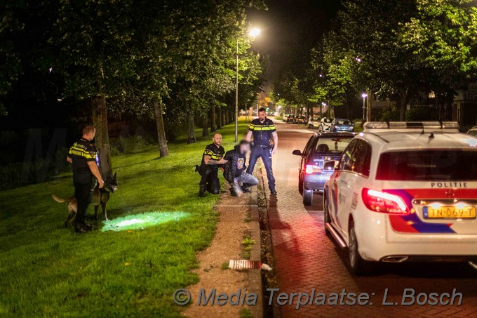 Mediaterplaatse drankrijder gepakt tijdens zoeken inbreker velserbroek 0001Image00002