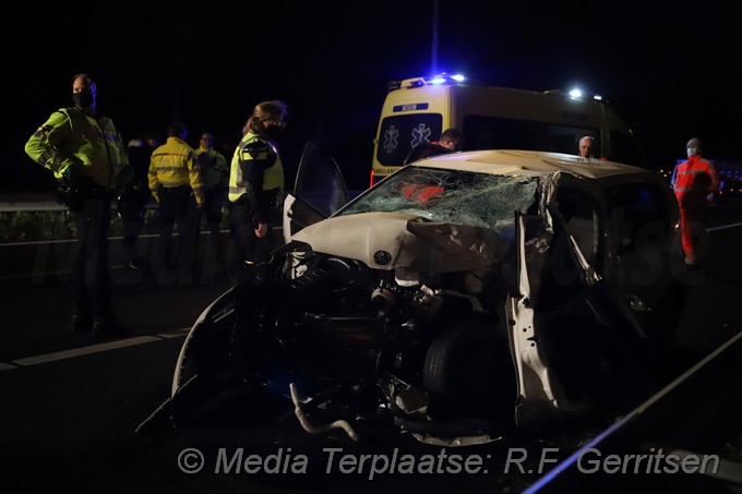 Mediaterplaatse ongeval met pijlwagen a20 18122020 Image00059