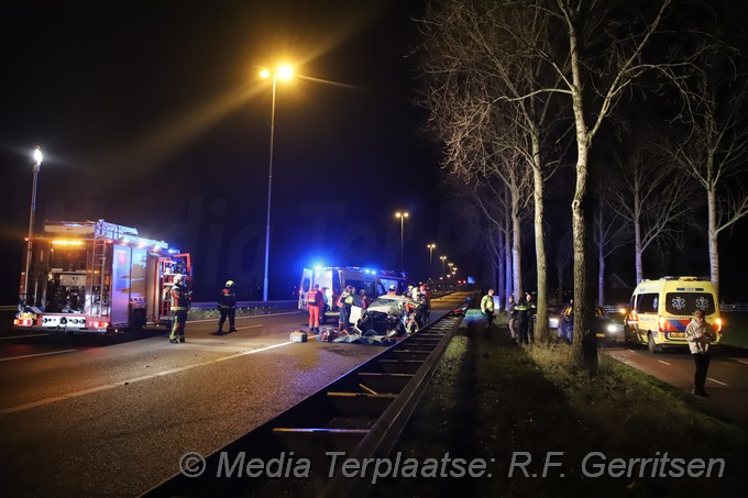 Mediaterplaatse ongeval met pijlwagen a20 18122020 Image00087