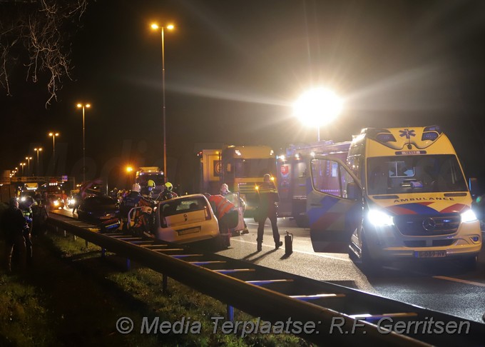 Mediaterplaatse ongeval met pijlwagen a20 18122020 Image00103