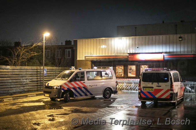 Mediaterplaatse overval supermarkt dekamarkt haarlem 09022020 Image00002