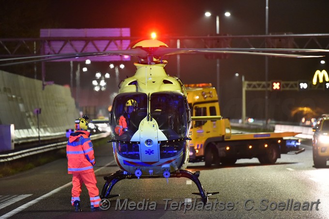 Mediaterplaatse ongeval A20 amsterdam noord 13022020 Image00002