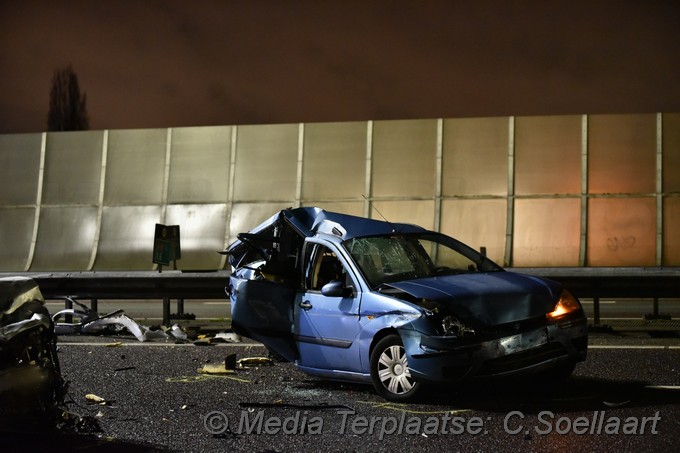 Mediaterplaatse ongeval A20 amsterdam noord 13022020 Image00007