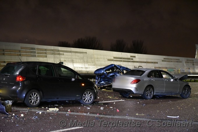 Mediaterplaatse ongeval A20 amsterdam noord 13022020 Image00008