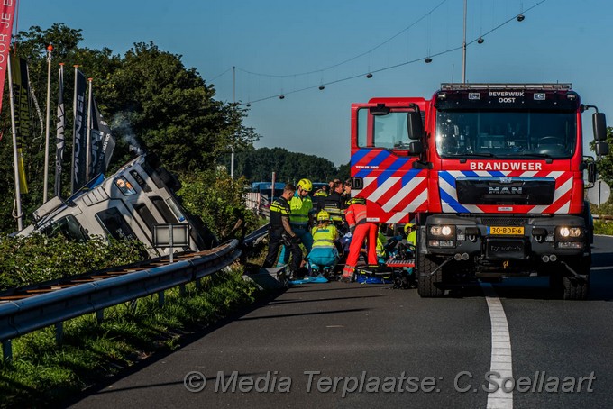 Mediaterplaatse dode bij vrachtwagen incident beverwijk 3172020 ldn 0001Image00002