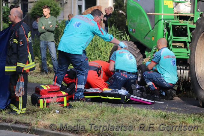 Mediaterplaatse ongeval fietser grasmaaier gouda 10062020 Image00006