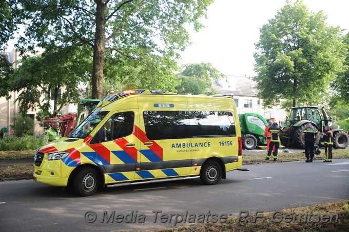 Mediaterplaatse ongeval fietser grasmaaier gouda 10062020 Image00015