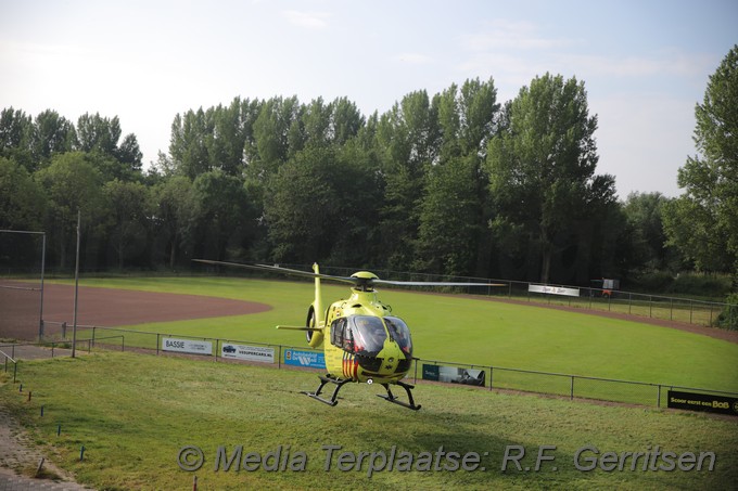 Mediaterplaatse ongeval fietser grasmaaier gouda 10062020 Image00021