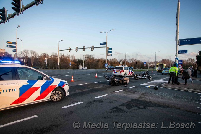 Mediaterplaatse motorrijder gewond qruquius 12032020 Image00001