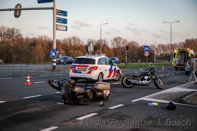 Mediaterplaatse motorrijder gewond qruquius 12032020 Image00002