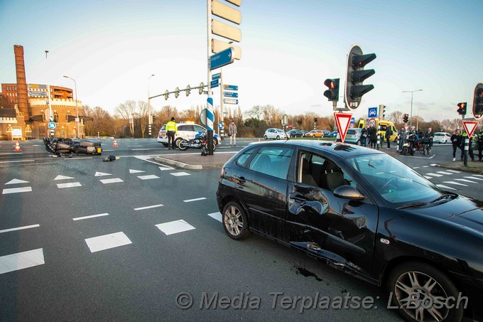 Mediaterplaatse motorrijder gewond qruquius 12032020 Image00004