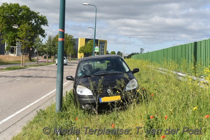 Mediaterplaatse bij rijder voorkomt ongeval oegstgeest 05052020 Image00001