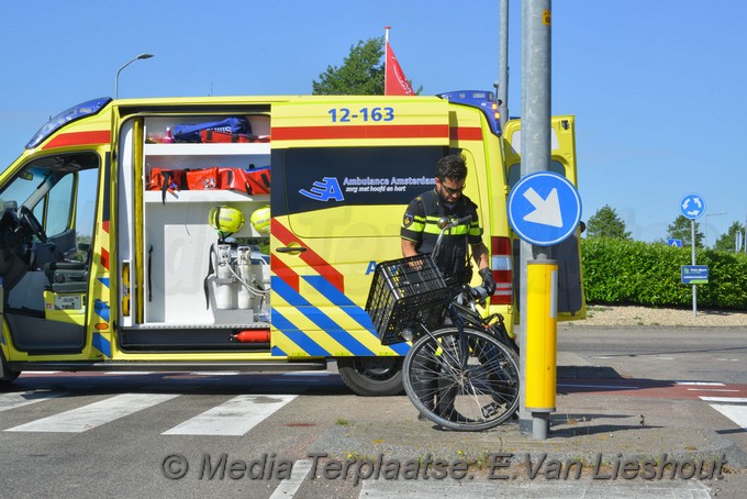 Mediaterplaatse fietser gewond na ongeval nvp 27052020 Image00005