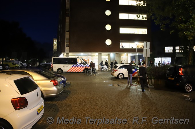 Mediaterplaatse voertuig brand gouda 0001Image00001