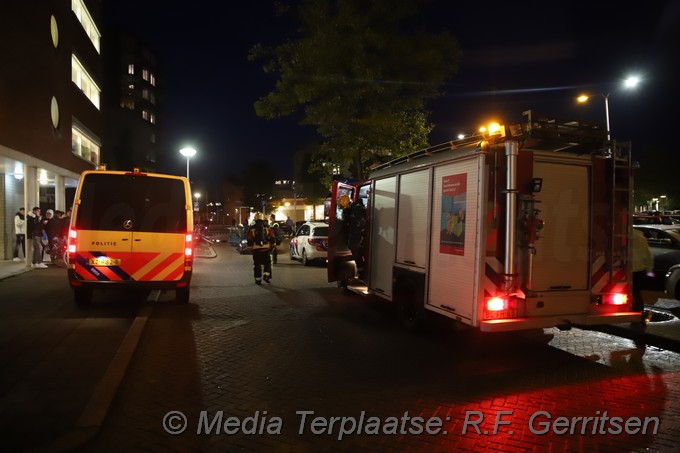 Mediaterplaatse voertuig brand gouda 0001Image00003