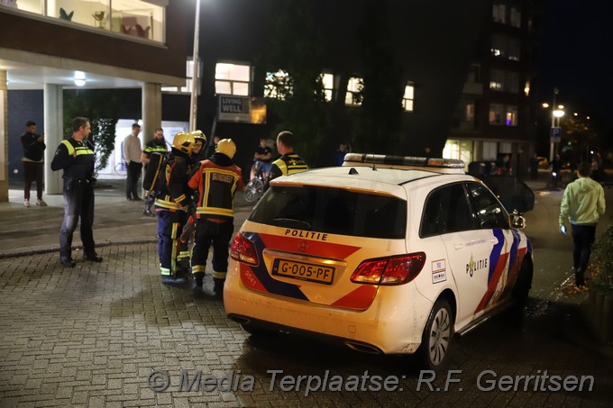 Mediaterplaatse voertuig brand gouda 0001Image00005