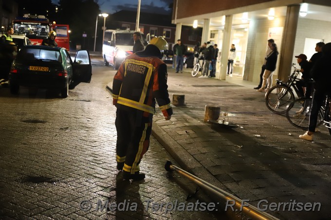 Mediaterplaatse voertuig brand gouda 0001Image00010