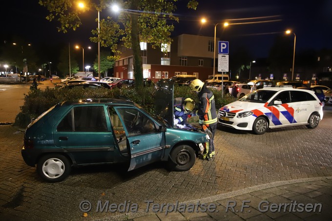 Mediaterplaatse voertuig brand gouda 0001Image00016