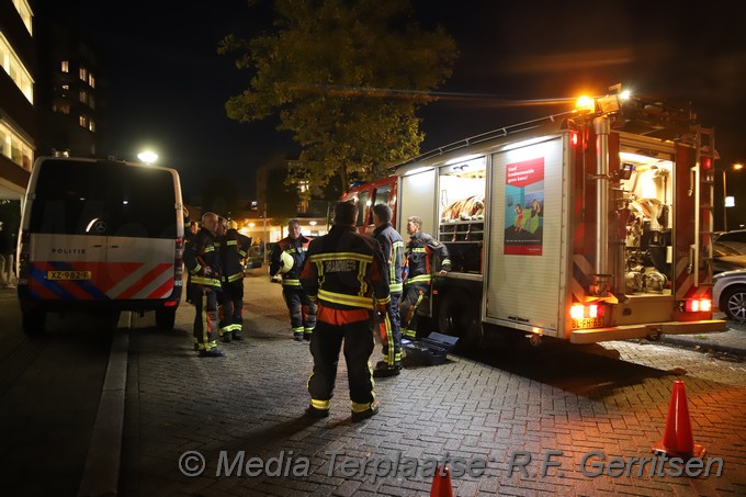 Mediaterplaatse voertuig brand gouda 0001Image00018