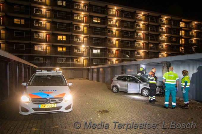 Mediaterplaatse automobilist klapt op garagebox hoofddorp 15102020 0001Image00001