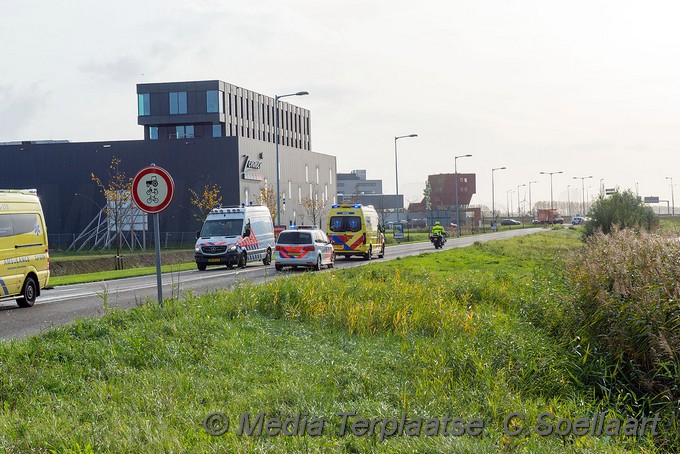 Mediaterplaatse zwaar ongeval motor vrachtwagen hoofddorp 29102020 Image00006