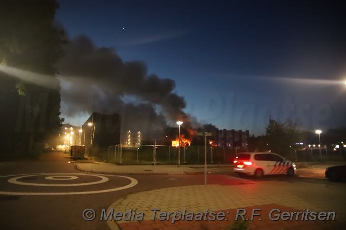 Mediaterplaatse grote brand gouda in leeg pand 0001Image00002