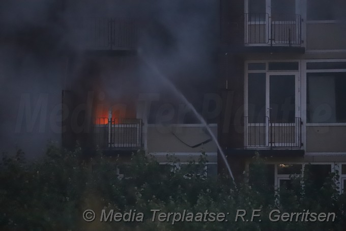 Mediaterplaatse grote brand gouda in leeg pand 0001Image00019