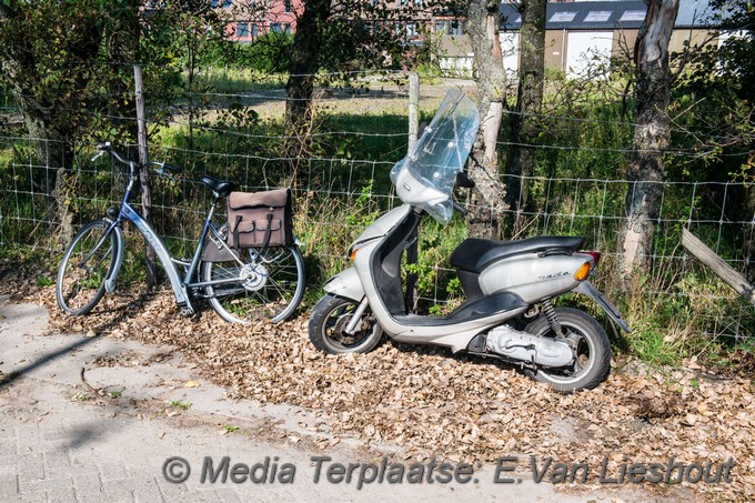 Mediaterplaatse ongeval bennebroekerweg hdp scooter fietser 0001Image00003
