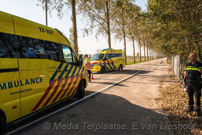 Mediaterplaatse ongeval bennebroekerweg hdp scooter fietser 0001Image00005