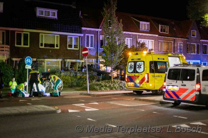Mediaterplaatse fietser zwaargewond in Haarlem 0001Image00002