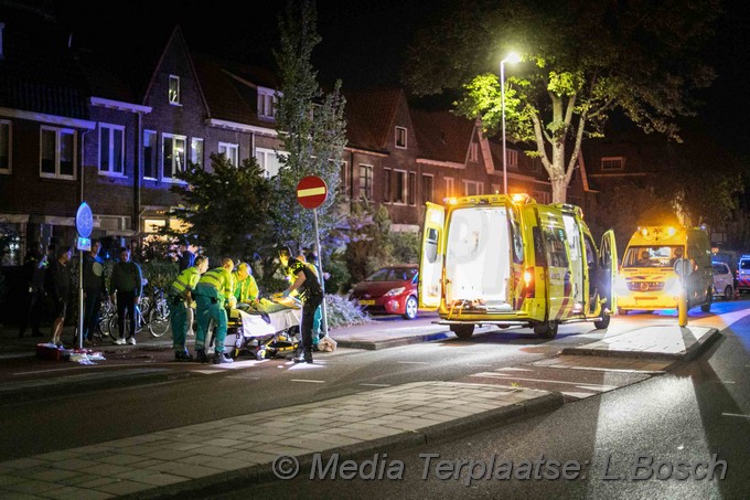 Mediaterplaatse fietser zwaargewond in Haarlem 0001Image00004