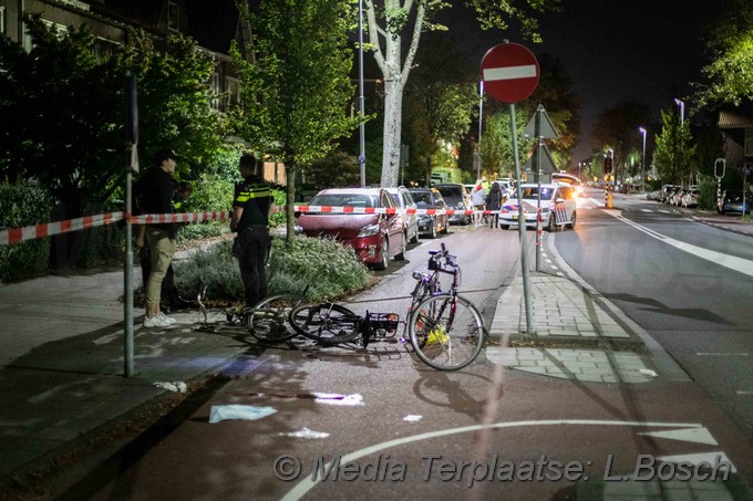 Mediaterplaatse fietser zwaargewond in Haarlem 0001Image00006