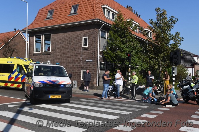 Mediaterplaatse ongeval brommer auto sumatrastraat leiden leiden 0001Image00001
