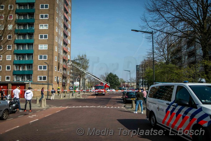 Mediaterplaatse flinke brand in flat haarlem 08042020 Image00001