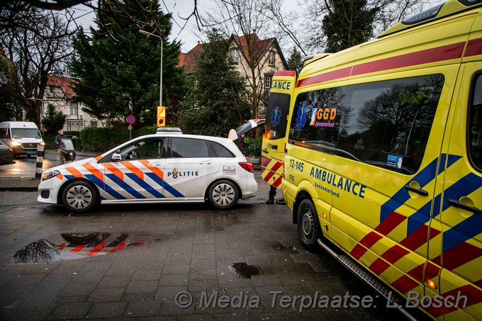 Mediaterplaatse ongeval fietser gewond bloemendaal 15012019 Image00002