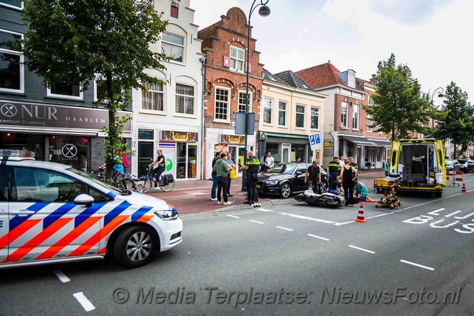 Mediaterplaatse scooterrijder zwaar gewond in centrum haarlem 05082021 Image00001