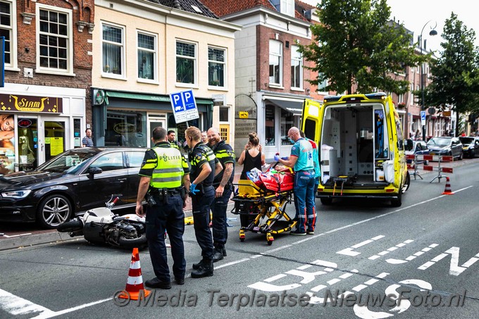 Mediaterplaatse scooterrijder zwaar gewond in centrum haarlem 05082021 Image00004