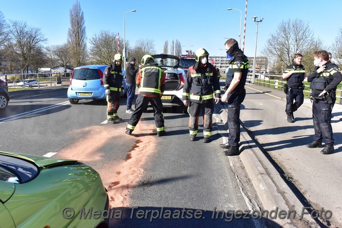 Mediaterplaatse ongeval lammerbrug leiden geen gewonden 28022021 Image00003