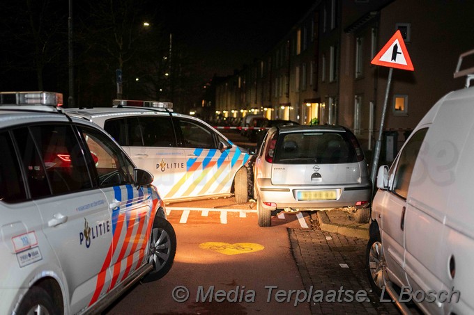 Mediaterplaatse schade na achtervolging bij aan politie voertuig haarlem 09032021 Image00005