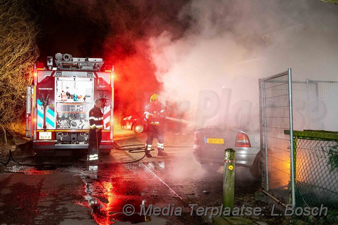 Mediaterplaatse Auto uitgebrand bij woning langs Vijfhuizerdijk 10032021 Image00001
