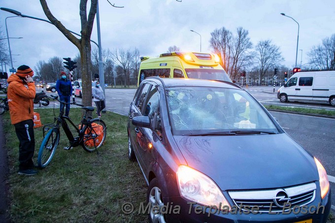 Mediaterplaatse ongeval maaltijdbezorger haarlem 18032021 Image00006