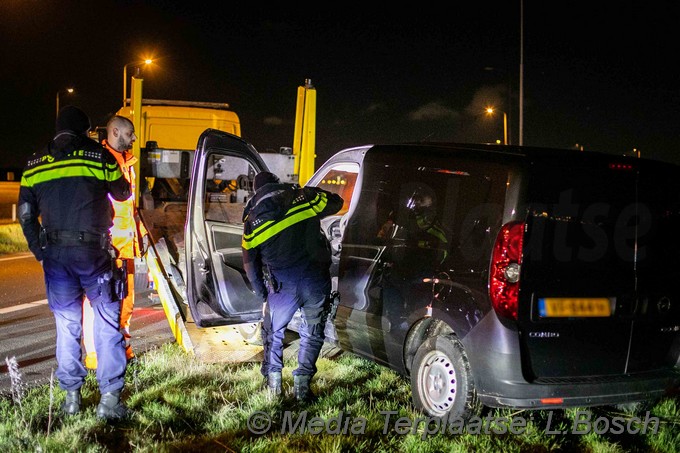 Mediaterplaatse ongeval auto uit bocht lijnden 19032021 Image00009