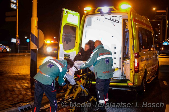 Mediaterplaatse scooterrijder gewond na achtervolging Haarlem 27032021 Image00003
