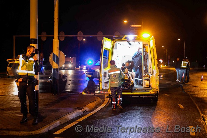 Mediaterplaatse scooterrijder gewond na achtervolging Haarlem 27032021 Image00004