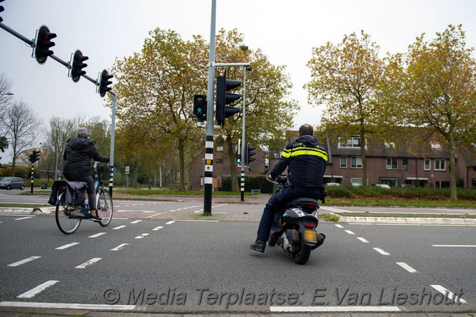 Mediaterplaatse scooterrijder gewond bij ongeval hoofddorp 10112021 Image00005