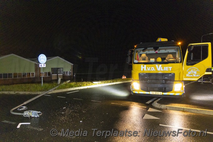 mediaterplaatse auto mist bocht en land in sloot vogelezang 01102021 Image00001