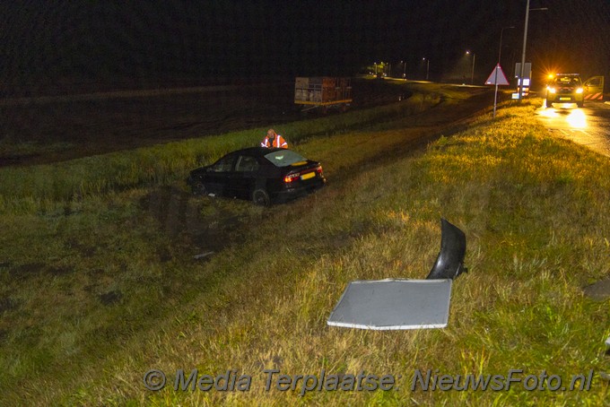 mediaterplaatse auto mist bocht en land in sloot vogelezang 01102021 Image00002