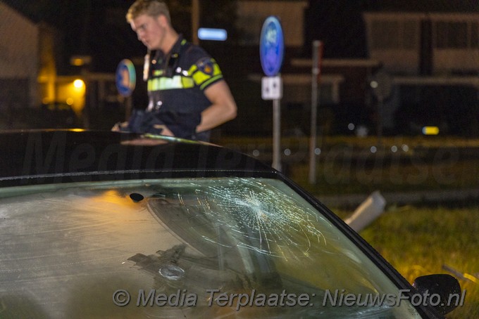 mediaterplaatse auto mist bocht en land in sloot vogelezang 01102021 Image00006